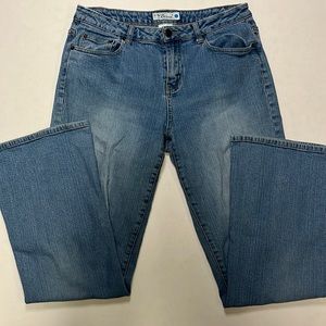 L.A. Blues Melrose Vintage Y2K Mid-Rise Bootcut Stretch Jeans Size 8M